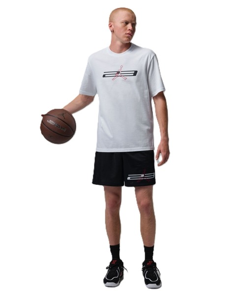 JORDAN BRAND(ジョーダンブランド)の「ジョーダン ジョーダン DF SPT メッシュ GFX ショート(その他パンツ・メンズ・ブラック・SS/S/M/L/XL/2XL/3XL)」の2枚目の写真