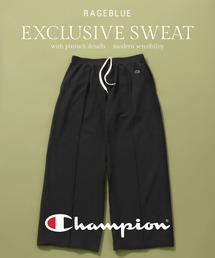 RAGEBLUE | 【Champion/チャンピオン】別注ピンタックスウェットイージーパンツ＜セットアップ着用可能＞(スウェットパンツ)