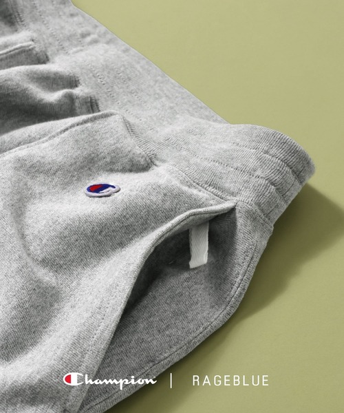 RAGEBLUE（レイジブルー）の「【Champion/チャンピオン】別注ピンタックスウェットイージーパンツ＜セットアップ着用可能＞（スウェットパンツ・メンズ・グリーン/グレー系その他/ブラック/その他5・MEDIUM/LARGE）」の8枚目の写真