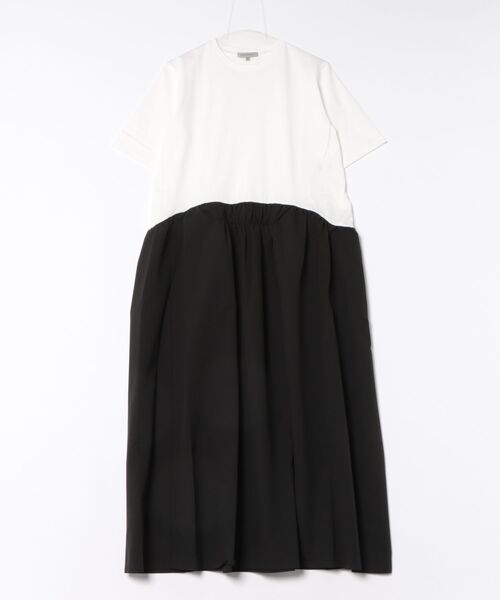 DESIGNWORKS(デザインワークス)の「【一部店舗限定】布帛コンビワンピース(ワンピース・レディース・ブラック/ホワイト・フリー)」の10枚目の写真