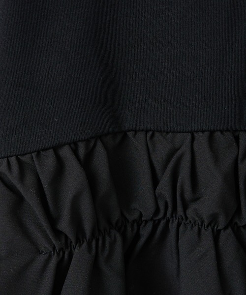 DESIGNWORKS(デザインワークス)の「【一部店舗限定】布帛コンビワンピース(ワンピース・レディース・ブラック/ホワイト・フリー)」の5枚目の写真