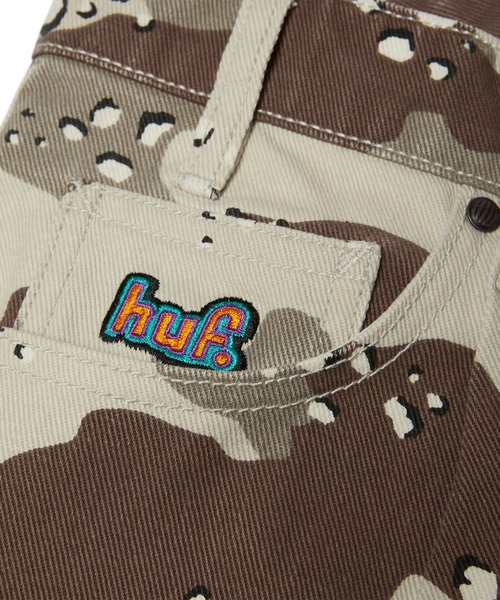 HUF(ハフ)の「CROMER CAMO PANT(デニムパンツ・メンズ・ブラウン・28/30/32/34/36)」の13枚目の写真
