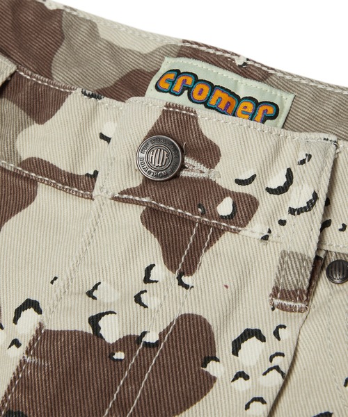 HUF(ハフ)の「CROMER CAMO PANT(デニムパンツ・メンズ・ブラウン・28/30/32/34/36)」の2枚目の写真