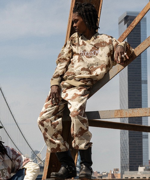 HUF(ハフ)の「CROMER CAMO PANT(デニムパンツ・メンズ・ブラウン・28/30/32/34/36)」の8枚目の写真