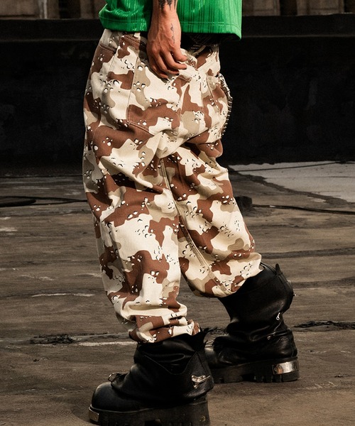 HUF(ハフ)の「CROMER CAMO PANT(デニムパンツ・メンズ・ブラウン・28/30/32/34/36)」の7枚目の写真