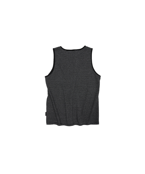 MEA（メア）の「SCORCHED STRIPE SLEEVELESS [BLACK]（Tシャツ/カットソー・メンズ・その他・2/3）」の4枚目の写真