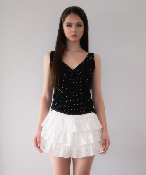 ROSEFRANTZ（ロゼフランツ）の「Lovely Flare Cancan Mini Skirt [White]（スカート・レディース・ホワイト・OS）」の9枚目の写真