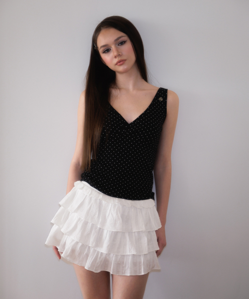 ROSEFRANTZ（ロゼフランツ）の「Lovely Flare Cancan Mini Skirt [White]（スカート・レディース・ホワイト・OS）」の13枚目の写真