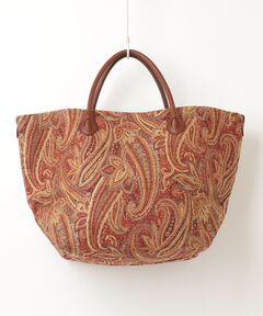 A VACATION/ア ヴァケーション】TANK ORANGE PAISLEY：トートバッグ