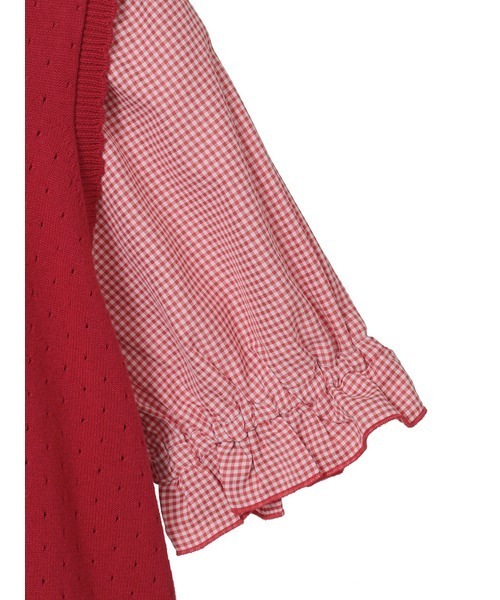 PINK HOUSE（ピンクハウス）の「2026PINK HOUSE SUMMER SET（セットアップ・レディース・サックスブルー系/ブラック系/レッド系・フリー）」の16枚目の写真
