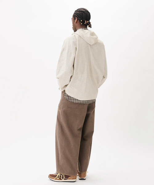 WISM(ウィズム)の「Estudio Niksen / エストゥディオ・ニクセン Bungee Strap Checkered JK(その他アウター・メンズ・ライトブルー/ベージュ・1/2)」の8枚目の写真