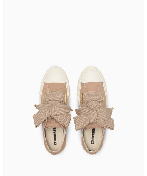 CONVERSE ALL STAR(コンバースオールスター)の「ALL STAR RIBBONLACE SLIP OX / オールスター リボンレース スリップ OX(スニーカー・レディース・ベージュ・3/3.5/4/4.5/5/5.5/6.5/7/7.5)」の8枚目の写真