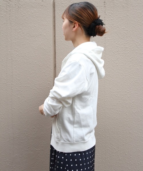 THE SHINZONE（ザ　シンゾーン）の「THE SHINZONE/シンゾーン　ユースフルジップアップフーディー　USEFUL ZIP-UP HOODIE　26AMSCU02（パーカー・レディース・グレー/ホワイト・FREE）」の13枚目の写真