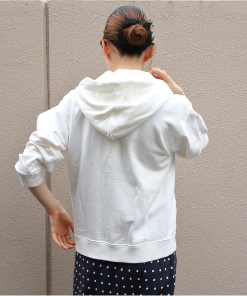 THE SHINZONE（ザ　シンゾーン）の「THE SHINZONE/シンゾーン　ユースフルジップアップフーディー　USEFUL ZIP-UP HOODIE　26AMSCU02（パーカー・レディース・グレー/ホワイト・FREE）」の14枚目の写真