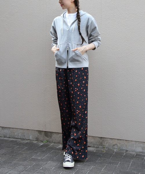 THE SHINZONE（ザ　シンゾーン）の「THE SHINZONE/シンゾーン　ユースフルジップアップフーディー　USEFUL ZIP-UP HOODIE　26AMSCU02（パーカー・レディース・グレー/ホワイト・FREE）」の7枚目の写真