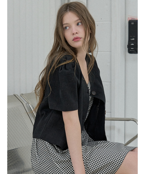 AVANT-G(アバン)の「Two-Way Puff Blouse Jacket - Black(シャツ/ブラウス・レディース・その他・FREE)」の6枚目の写真