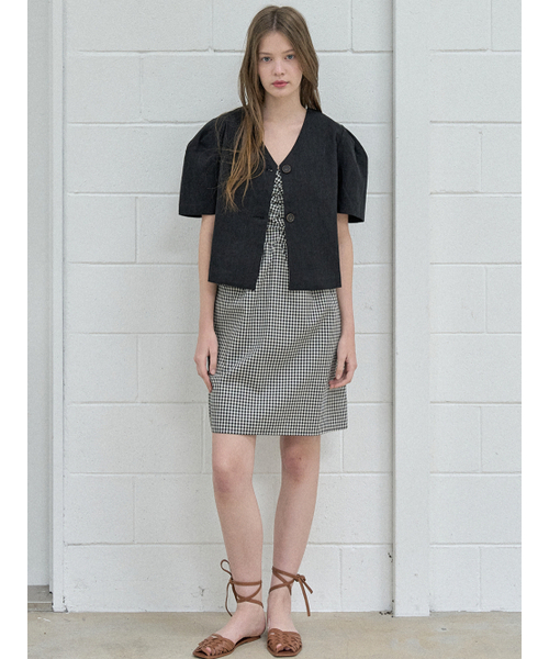AVANT-G(アバン)の「Two-Way Puff Blouse Jacket - Black(シャツ/ブラウス・レディース・その他・FREE)」の4枚目の写真