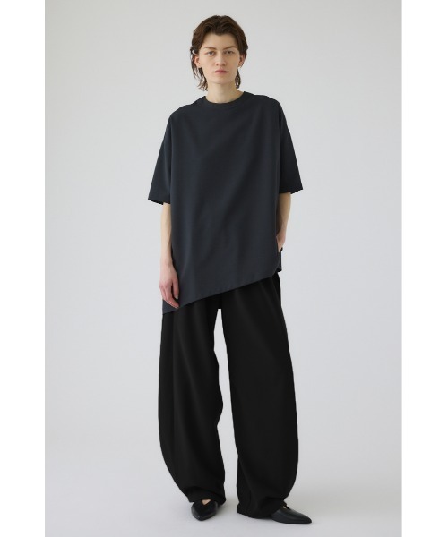 RIM.ARK(リムアーク)の「Round tuck PT(ラウンド タック パンツ)(その他パンツ・レディース・ダークブラウン/ベージュ/ブラック・38/36)」の7枚目の写真
