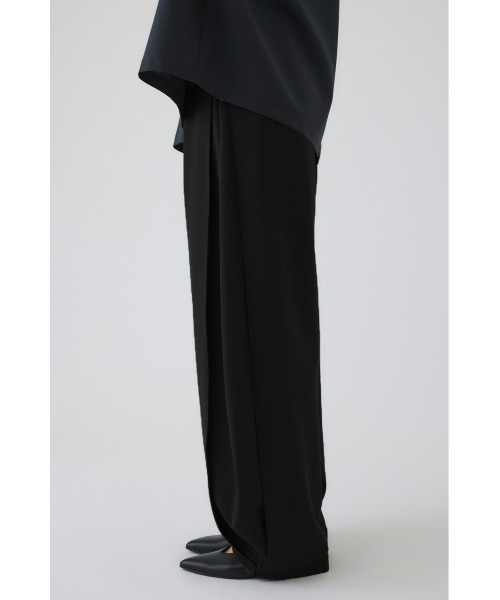 RIM.ARK(リムアーク)の「Round tuck PT(ラウンド タック パンツ)(その他パンツ・レディース・ダークブラウン/ベージュ/ブラック・38/36)」の13枚目の写真