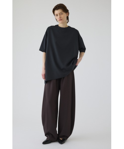 RIM.ARK(リムアーク)の「Round tuck PT(ラウンド タック パンツ)(その他パンツ・レディース・ダークブラウン/ベージュ/ブラック・38/36)」の22枚目の写真