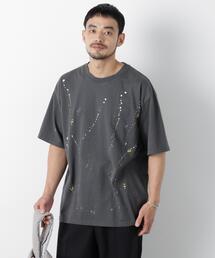 ブラックタイダイTシャツ