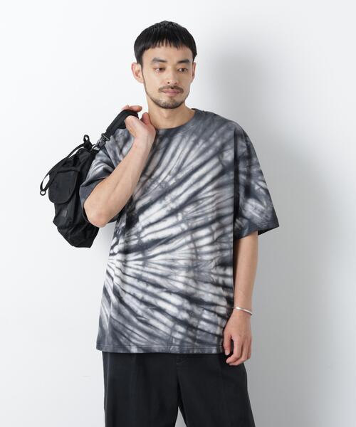NANO universe(ナノユニバース)の「ブラックタイダイTシャツ(Tシャツ/カットソー・メンズ・その他1/その他2/その他3・S/L/M)」の8枚目の写真