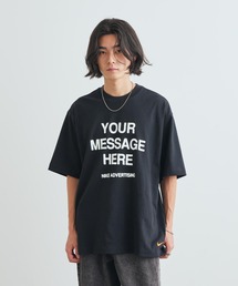 NIKE（ナイキ）の「ナイキ "Your Message Here" Tシャツ / Nike "Your Message Here" T-Shirt IQ5861-010 Black（Tシャツ/カットソー）」