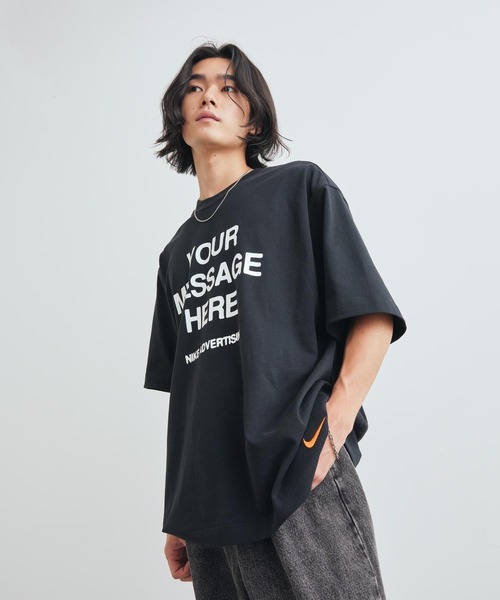 NIKE(ナイキ)の「ナイキ "Your Message Here" Tシャツ / Nike "Your Message Here" T-Shirt IQ5861-010 Black(Tシャツ/カットソー・メンズ・ブラック・2XL/XL/S/M/L)」の7枚目の写真