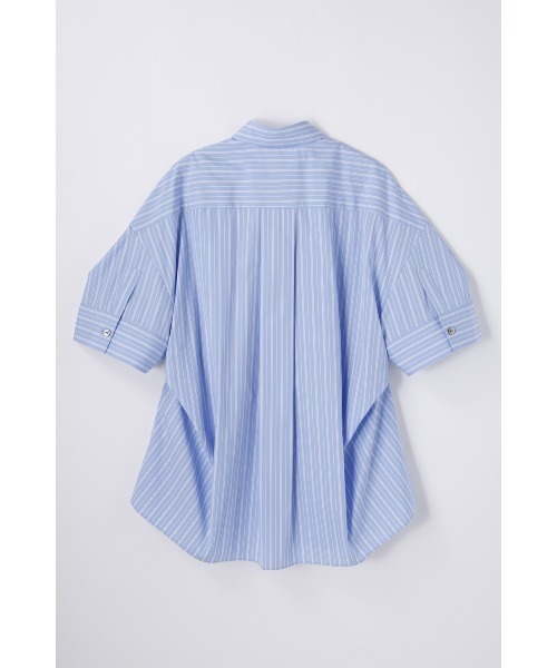 ENFOLD(エンフォルド)の「SOLID SHIRT(Tシャツ/カットソー・レディース・ライトブルー・38)」の4枚目の写真