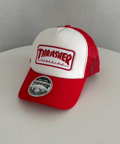 セール】MAG LOGOワッペン 5PメッシュCAP（キャップ）｜THRASHER
