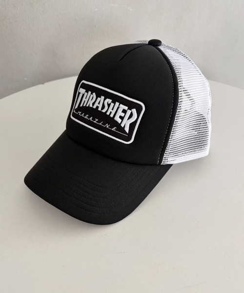 は*う様 Passionメッシュキャップ MAG LOGOワッペン 5PメッシュCAP（キャップ）｜THRASHER（スラッシャー