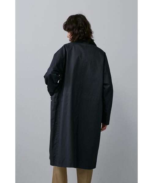 YLEVE（イレーヴ）の「YLEVE / COATED ORGANIC COTTON CHINO CO（ダウンジャケット/コート・レディース・ネイビー・0/1）」の6枚目の写真