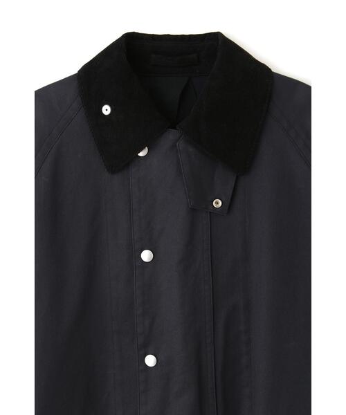 YLEVE（イレーヴ）の「YLEVE / COATED ORGANIC COTTON CHINO CO（ダウンジャケット/コート・レディース・ネイビー・0/1）」の11枚目の写真