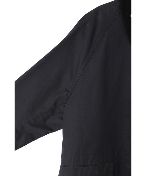 YLEVE（イレーヴ）の「YLEVE / COATED ORGANIC COTTON CHINO CO（ダウンジャケット/コート・レディース・ネイビー・0/1）」の13枚目の写真