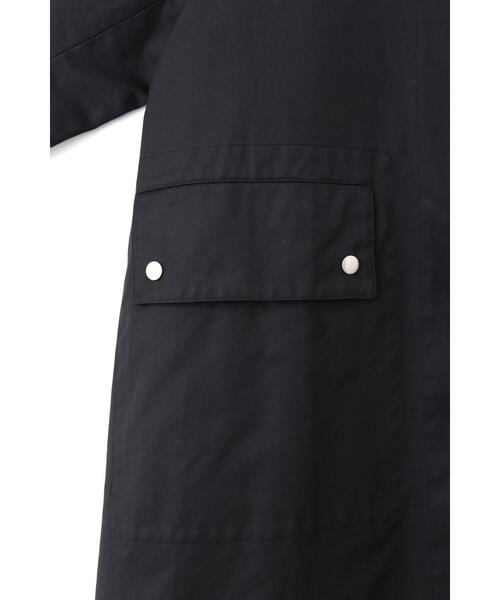 YLEVE（イレーヴ）の「YLEVE / COATED ORGANIC COTTON CHINO CO（ダウンジャケット/コート・レディース・ネイビー・0/1）」の14枚目の写真