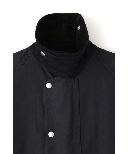 YLEVE（イレーヴ）の「YLEVE / COATED ORGANIC COTTON CHINO CO（ダウンジャケット/コート・レディース・ネイビー・0/1）」の16枚目の写真