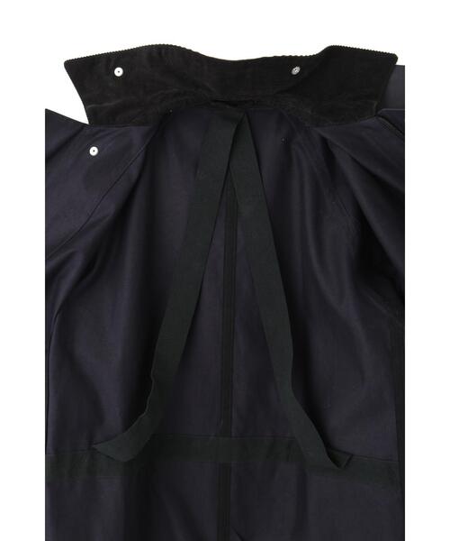 YLEVE（イレーヴ）の「YLEVE / COATED ORGANIC COTTON CHINO CO（ダウンジャケット/コート・レディース・ネイビー・0/1）」の20枚目の写真