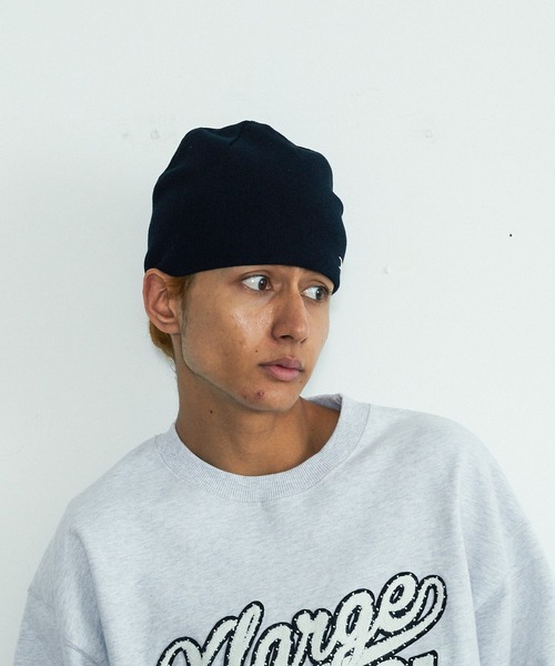 XLARGE(エクストララージ)の「COOLMAX X BEANIE(ニットキャップ/ビーニー・メンズ・ブラック/レッド/ネイビー・ONE SIZE)」の10枚目の写真