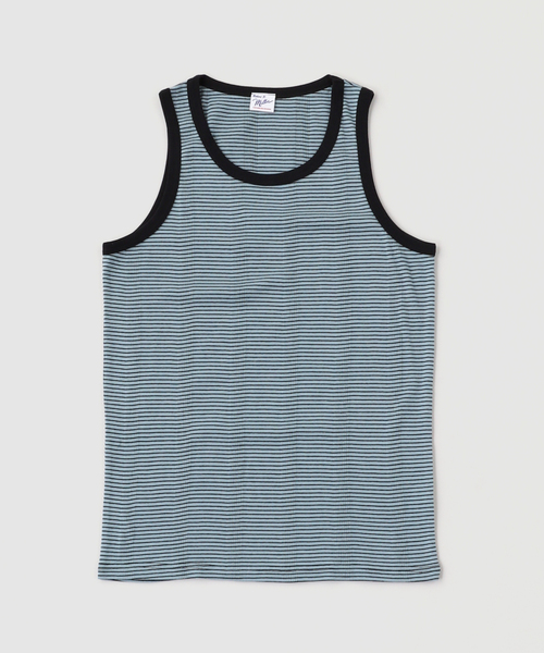 Robert P.Miller(ロバート ピー ミラー)の「MILLER / ミラー パネルリブ タンクトップ(Tシャツ/カットソー・メンズ・ホワイト/ブラック/グレー/ブラック系その他/ブルー系その他/コバルトブルー/スミクロ・MEDIUM/LARGE/X-LARGE)」の7枚目の写真