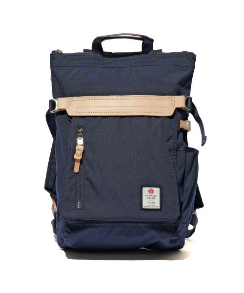 AS2OV(アッソブ)の「【AS2OV/アッソブ】 HIGHDENSITY TOTE BACKPACK / トートリュック(バックパック/リュック・メンズ・ネイビー/グレー/ブラック・FREE)」の10枚目の写真
