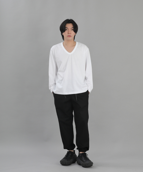 SAINTCREW（セントクルー）の「ワイドテーパードジョガーパンツ WRG-358 ブラック（スウェットパンツ・メンズ・その他・MEDIUM/LARGE/X-LARGE）」の6枚目の写真