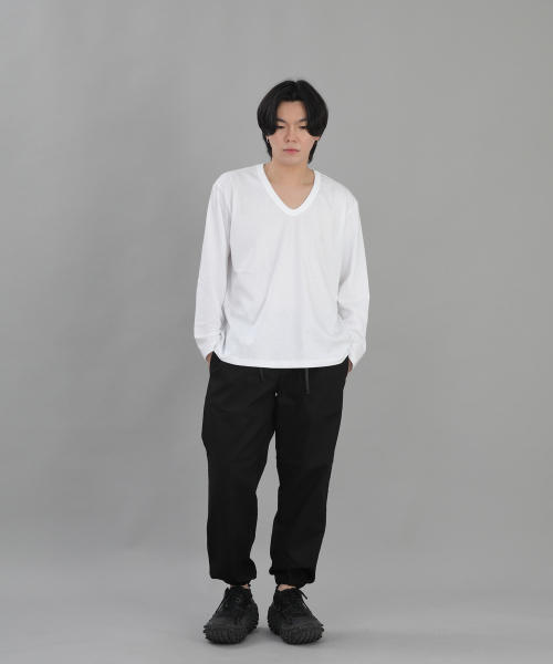 SAINTCREW（セントクルー）の「ワイドテーパードジョガーパンツ WRG-358 ブラック（スウェットパンツ・メンズ・その他・MEDIUM/LARGE/X-LARGE）」の7枚目の写真