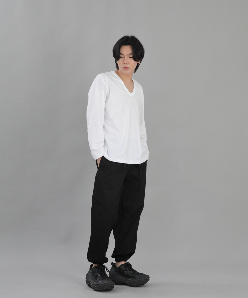 SAINTCREW（セントクルー）の「ワイドテーパードジョガーパンツ WRG-358 ブラック（スウェットパンツ・メンズ・その他・MEDIUM/LARGE/X-LARGE）」の8枚目の写真