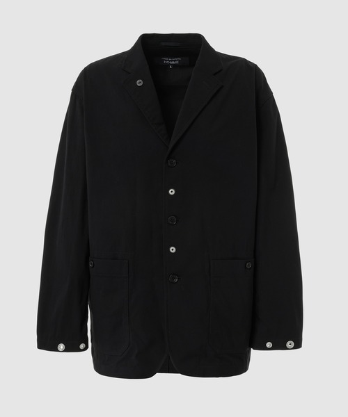 COMME des GARCONS HOMME(コム デ ギャルソン・オム)の「REVERSIBLE NYLON JACKET(テーラードジャケット・メンズ・ブラック・M/S)」の1枚目の写真