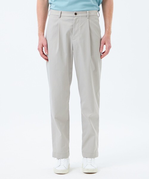 MACKINTOSH PHILOSOPHY（ﾏｯｷﾝﾄｯｼｭ ﾌｨﾛｿﾌｨｰ）の「【MP STANDARD TROUSERS】STYLE003 TAPERED FIT フレックスドライチノ（その他パンツ・メンズ・ライトベージュ/グレー系その他/ブラック・38/40/42）」の8枚目の写真