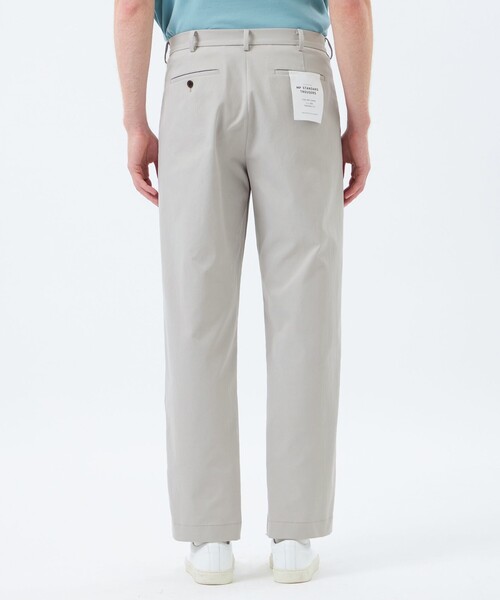 MACKINTOSH PHILOSOPHY（ﾏｯｷﾝﾄｯｼｭ ﾌｨﾛｿﾌｨｰ）の「【MP STANDARD TROUSERS】STYLE003 TAPERED FIT フレックスドライチノ（その他パンツ・メンズ・ライトベージュ/グレー系その他/ブラック・38/40/42）」の10枚目の写真