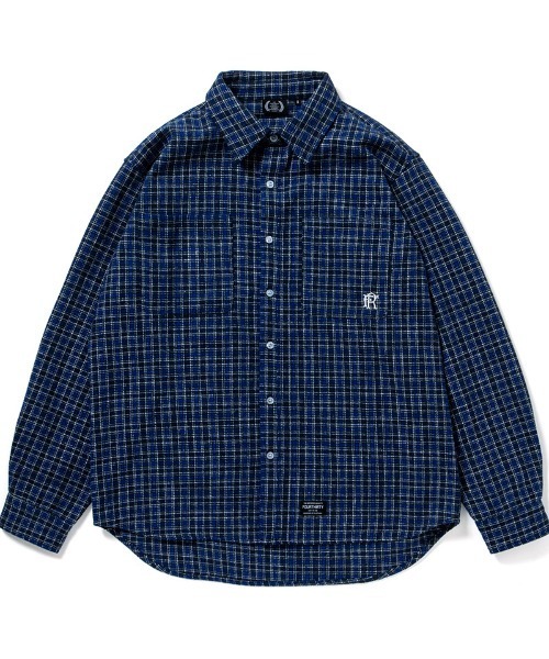 430(フォーサーティ)の「ms6603-L-S CBW CHECK SHIRT チェックシャツ(26-147)(シャツ/ブラウス・メンズ・ブルー/グリーン・1/2/3/0)」の1枚目の写真