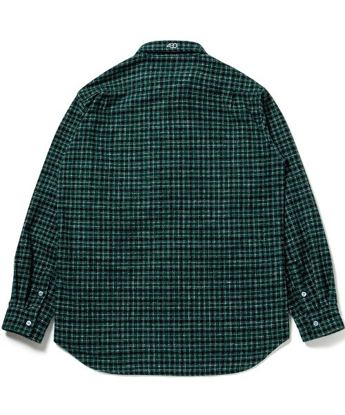 430(フォーサーティ)の「ms6603-L-S CBW CHECK SHIRT チェックシャツ(26-147)(シャツ/ブラウス・メンズ・ブルー/グリーン・1/2/3/0)」の12枚目の写真