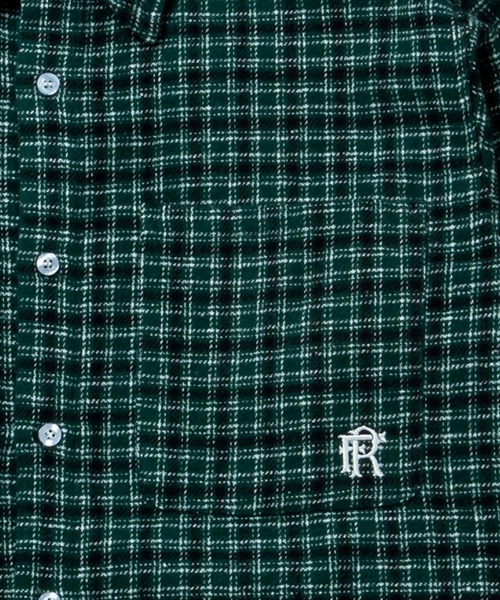 430(フォーサーティ)の「ms6603-L-S CBW CHECK SHIRT チェックシャツ(26-147)(シャツ/ブラウス・メンズ・ブルー/グリーン・1/2/3/0)」の5枚目の写真