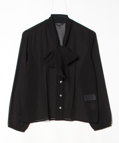 BANANA REPUBLIC FACTORY STORE(バナナリパブリック ファクトリーストア)の「BANANA REPUBLIC FACTORY STORE シアースカーフネックブラウス(シャツ/ブラウス・レディース・ブラック/ホワイト/レッド系その他・M/S/L/XS)」の10枚目の写真